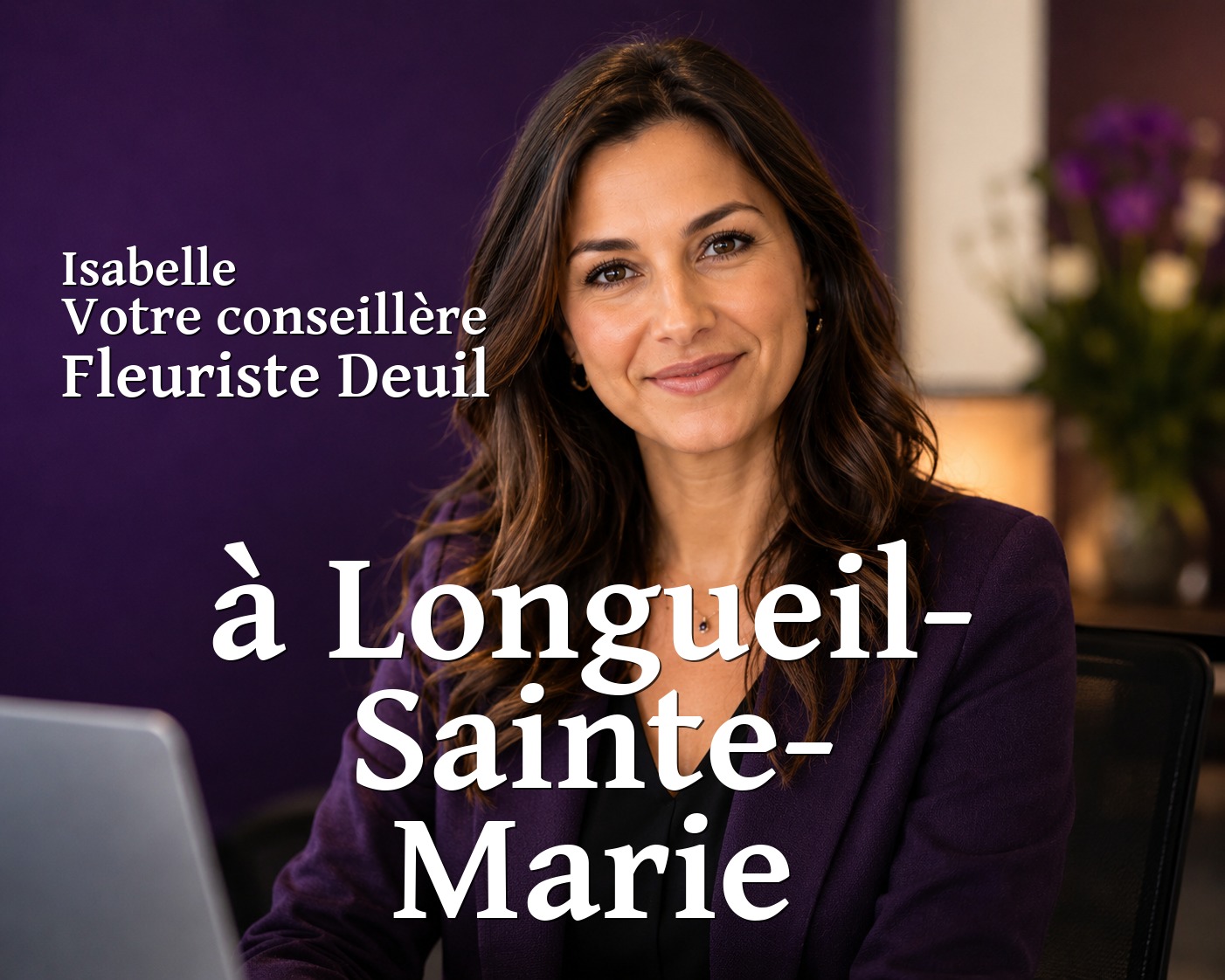 Isabelle, votre conseillère Fleuriste Deuil à Longueil-Sainte-Marie
