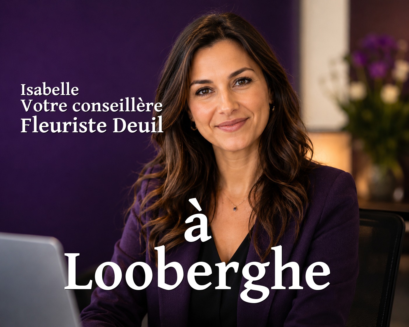 Isabelle, votre conseillère Fleuriste Deuil à Looberghe