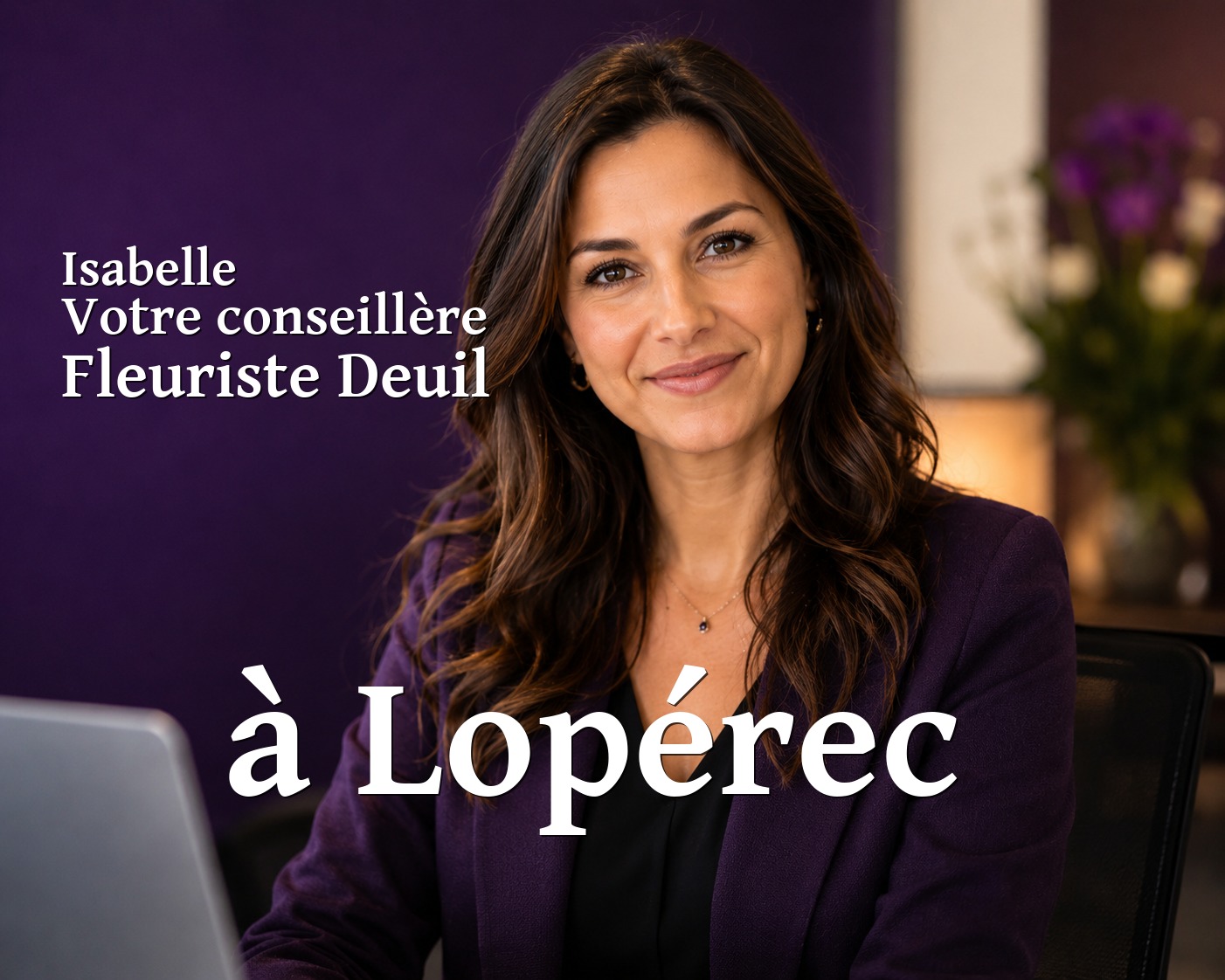 Isabelle, votre conseillère Fleuriste Deuil à Lopérec