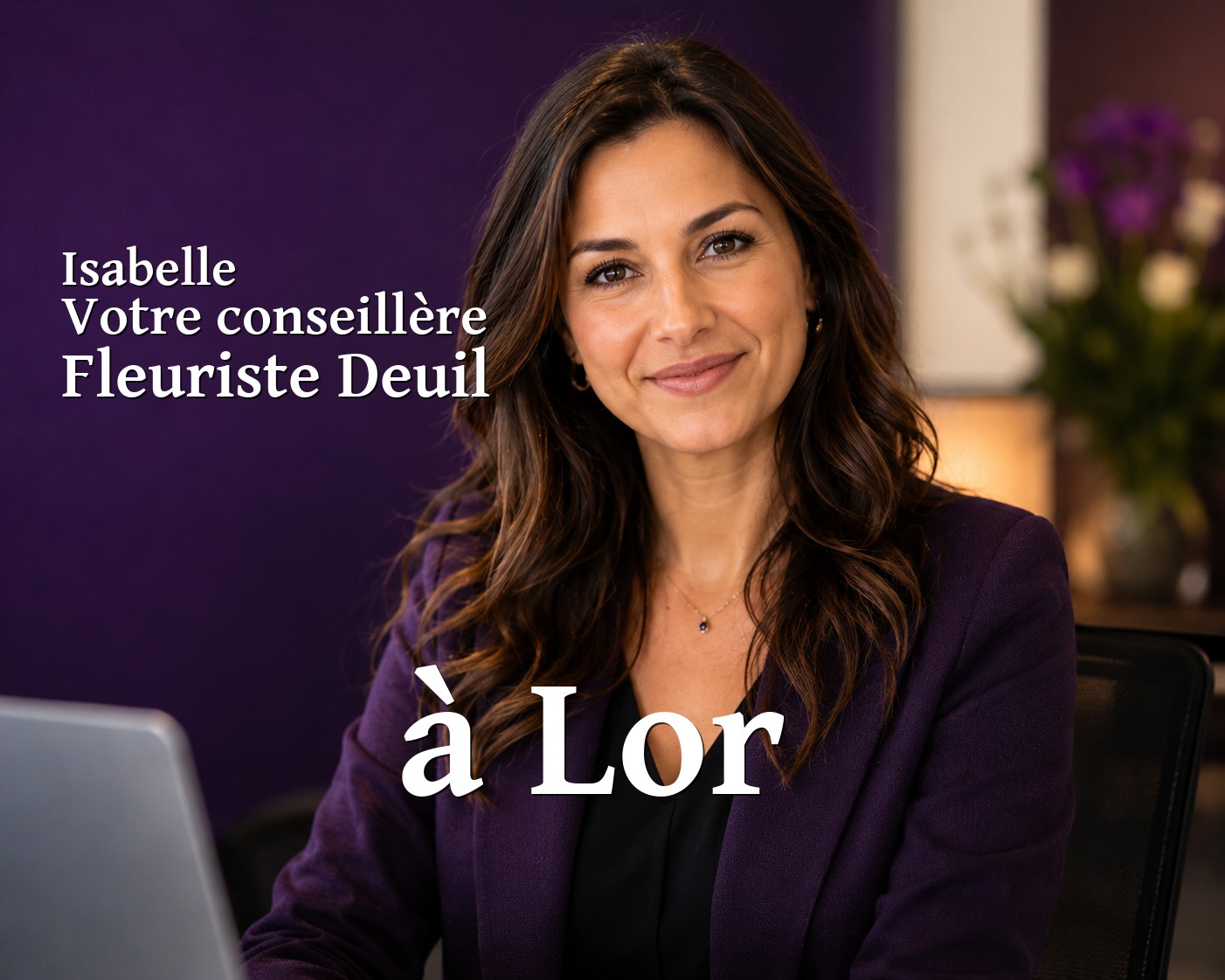 Isabelle, votre conseillère Fleuriste Deuil à Lor