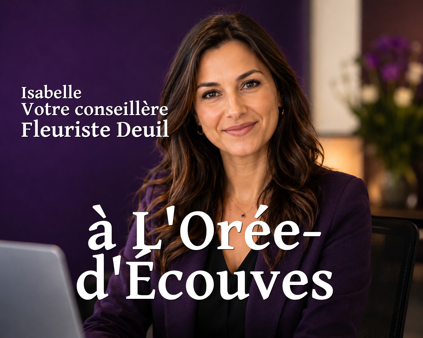 Isabelle, votre conseillère Fleuriste Deuil à L'Orée-d'Écouves