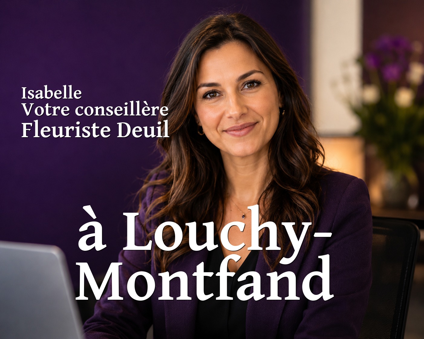 Isabelle, votre conseillère Fleuriste Deuil à Louchy-Montfand