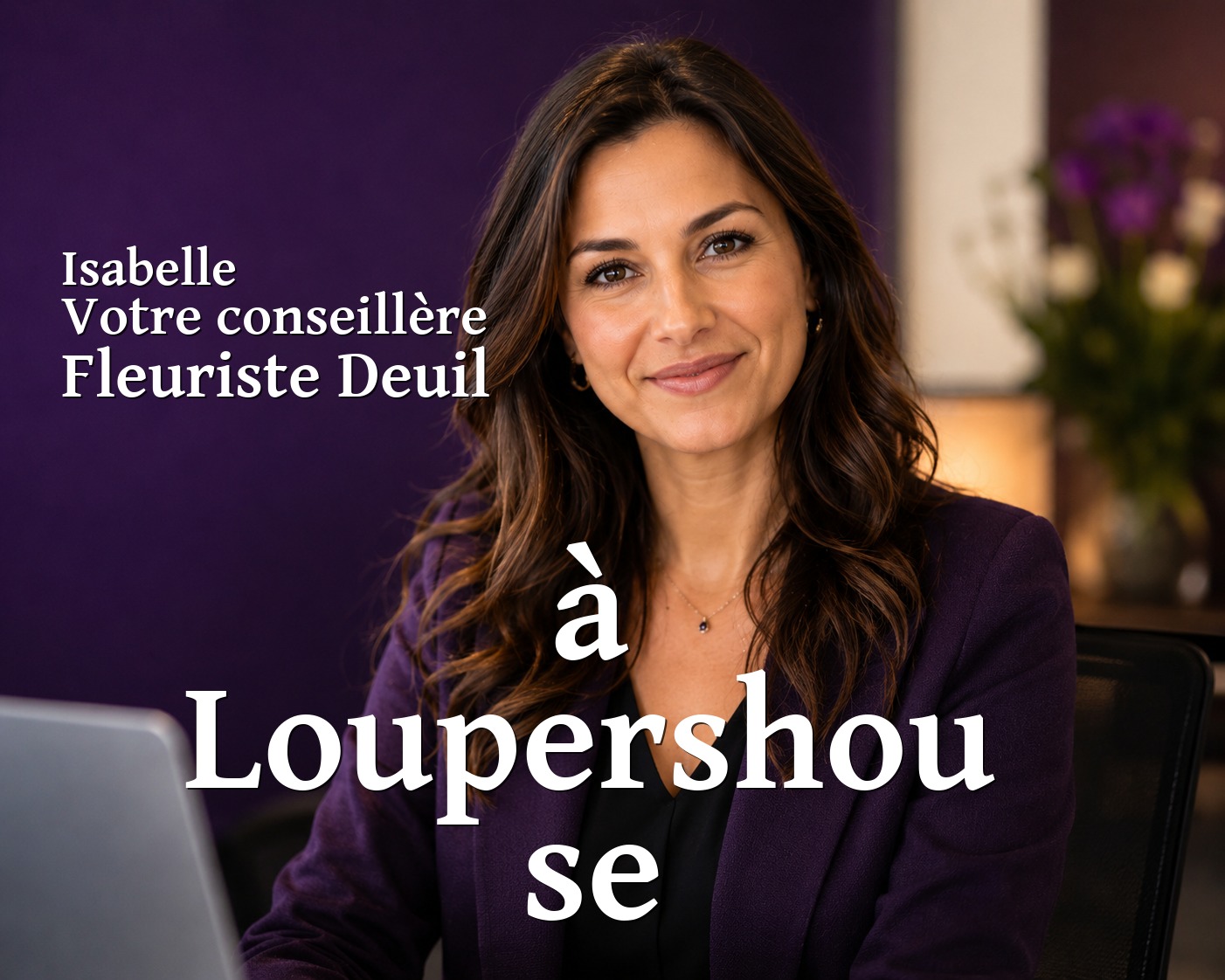Isabelle, votre conseillère Fleuriste Deuil à Loupershouse