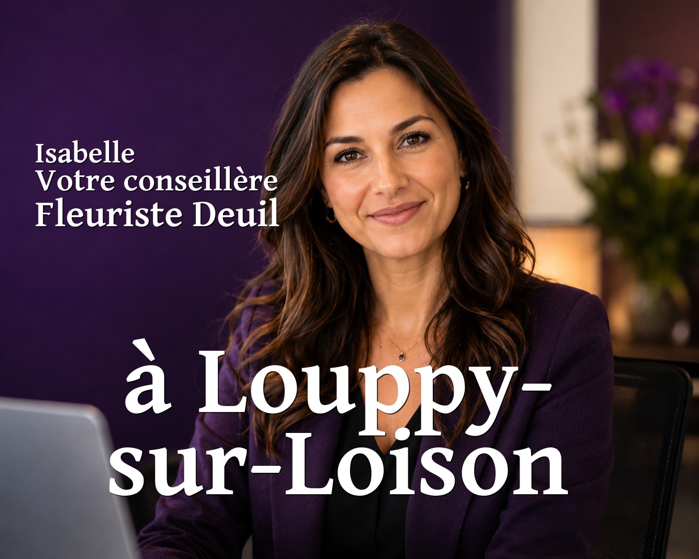 Isabelle, votre conseillère Fleuriste Deuil à Louppy-sur-Loison