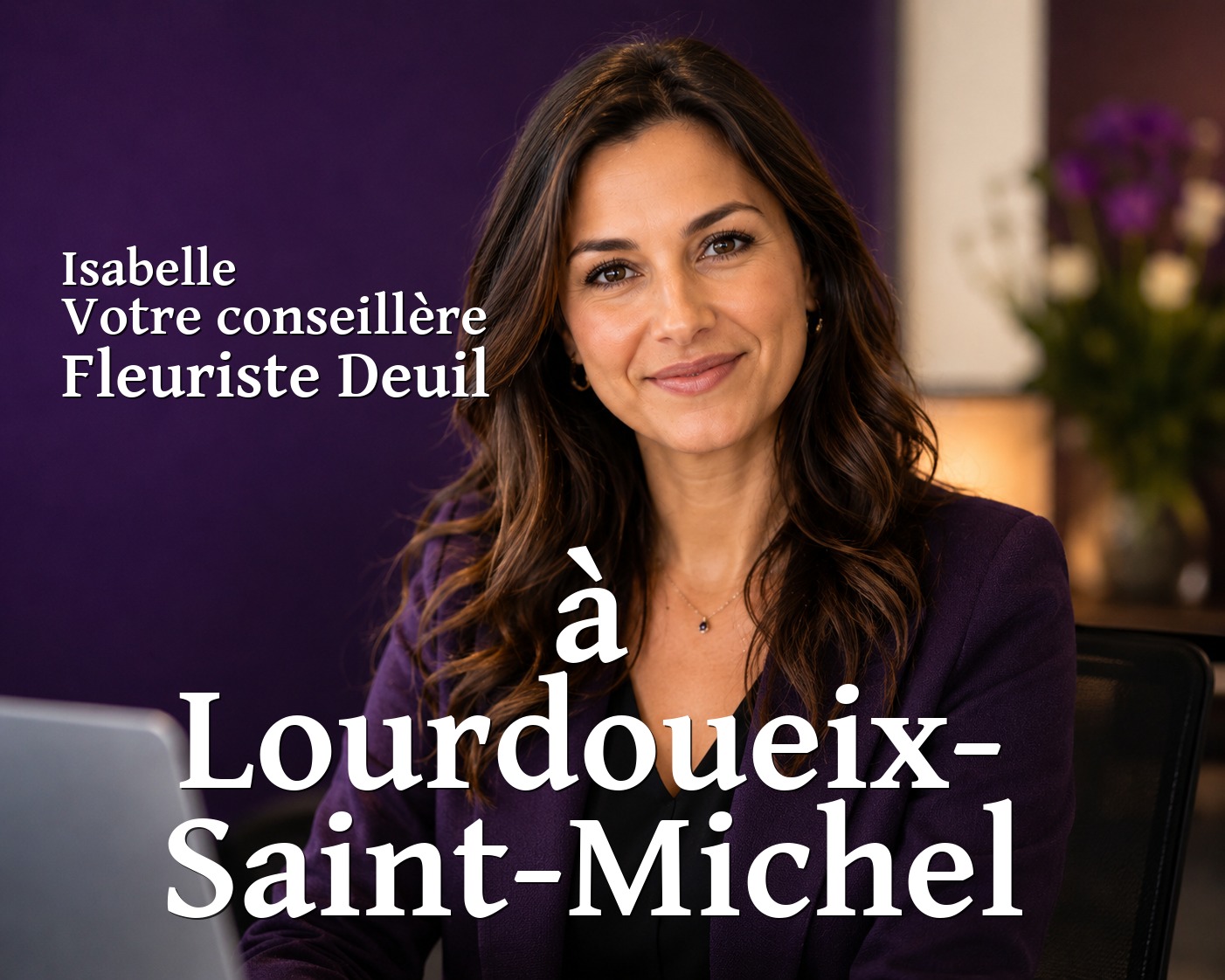Isabelle, votre conseillère Fleuriste Deuil à Lourdoueix-Saint-Michel
