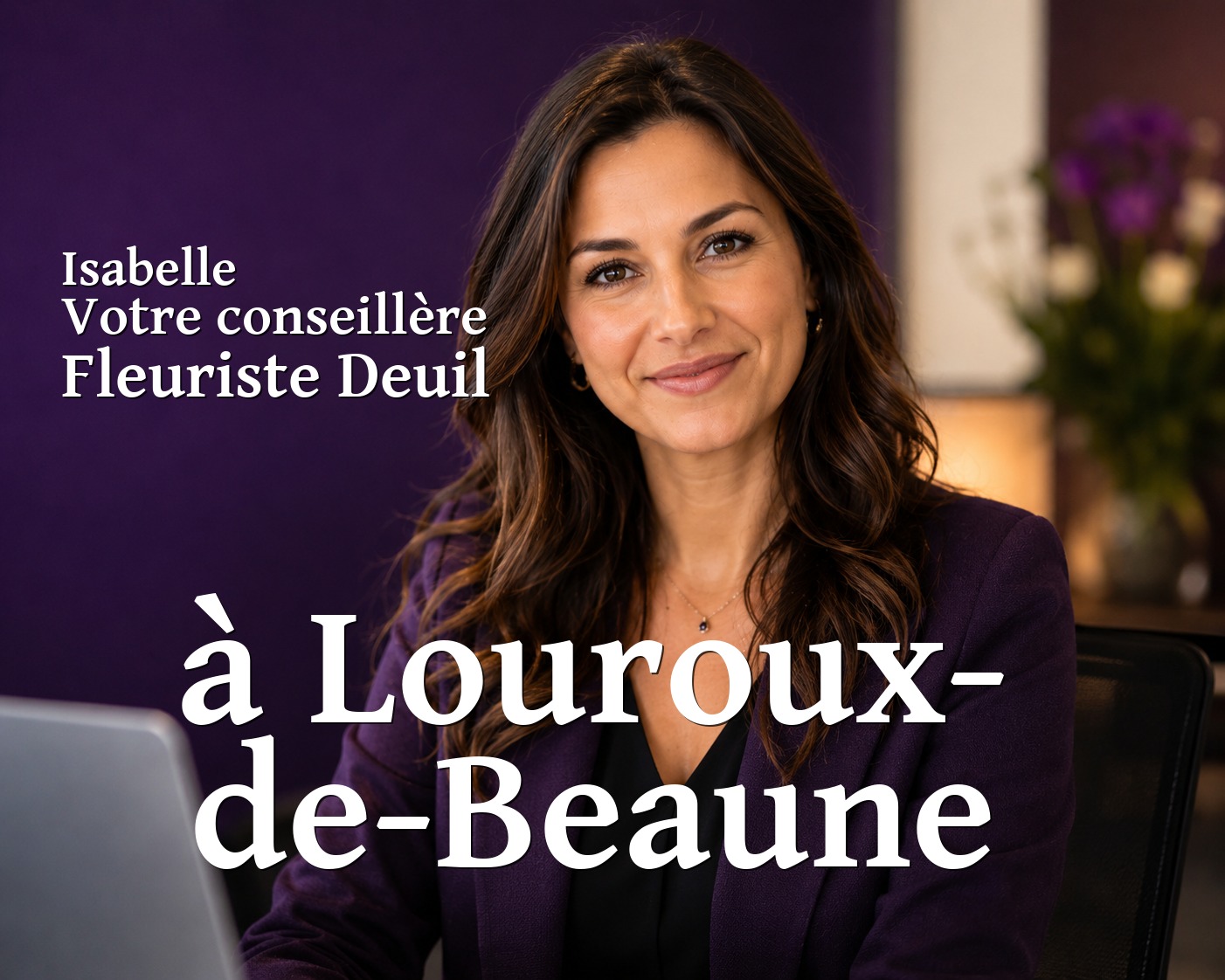 Isabelle, votre conseillère Fleuriste Deuil à Louroux-de-Beaune