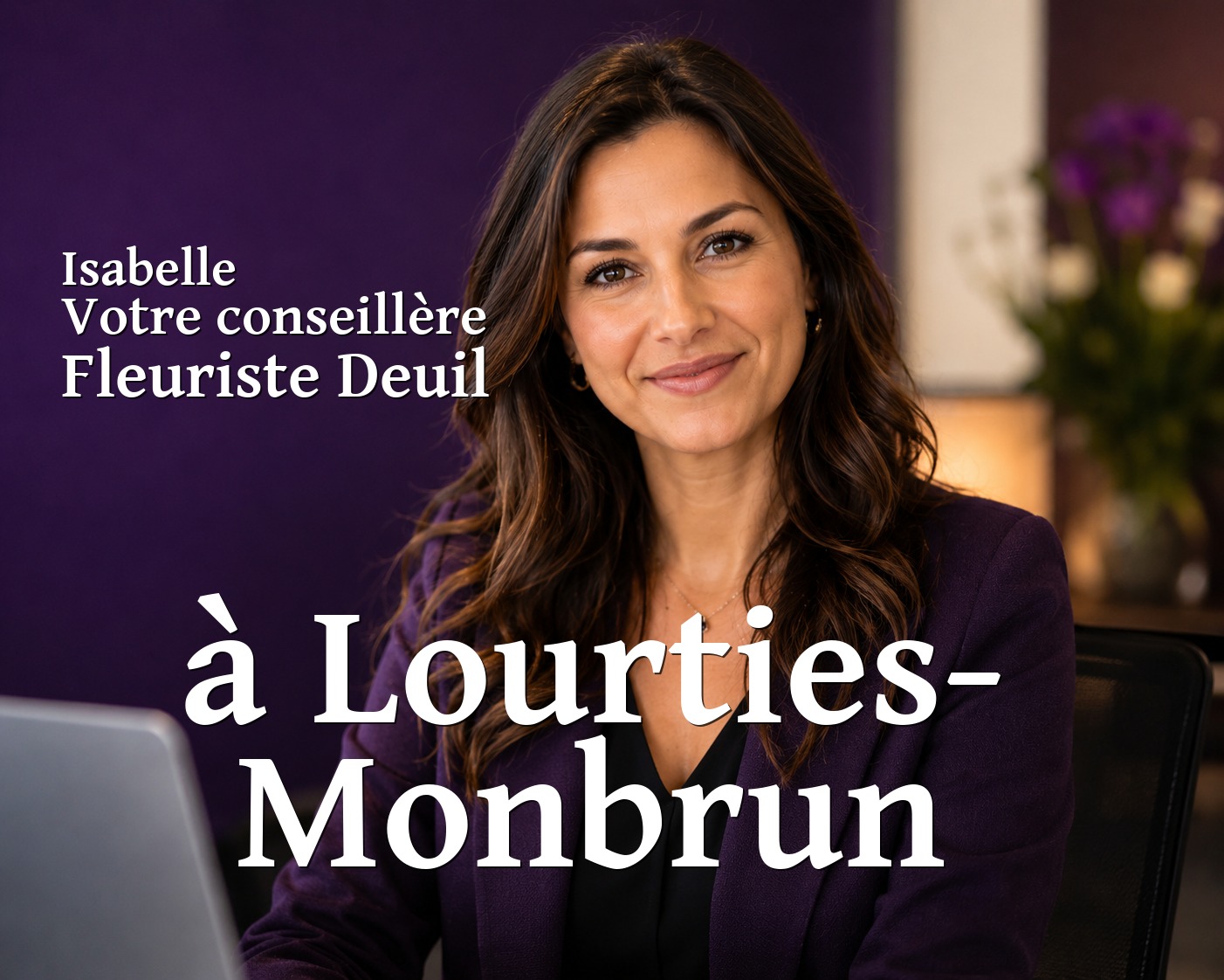 Isabelle, votre conseillère Fleuriste Deuil à Lourties-Monbrun