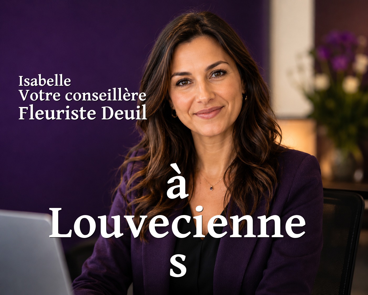 Isabelle, votre conseillère Fleuriste Deuil à Louveciennes