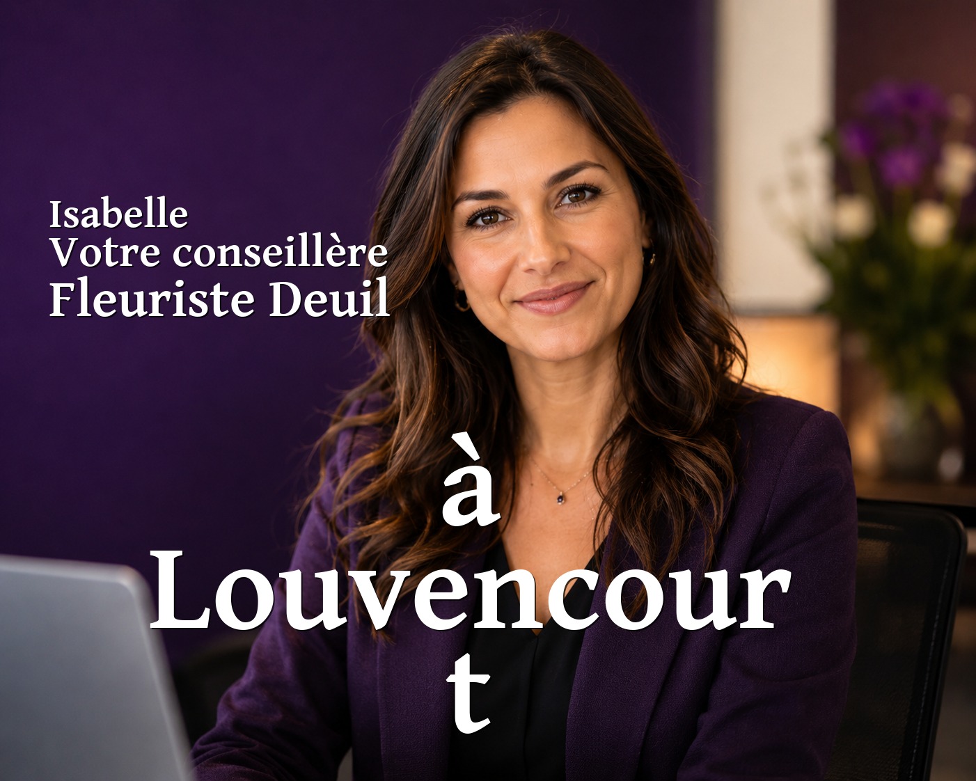 Isabelle, votre conseillère Fleuriste Deuil à Louvencourt