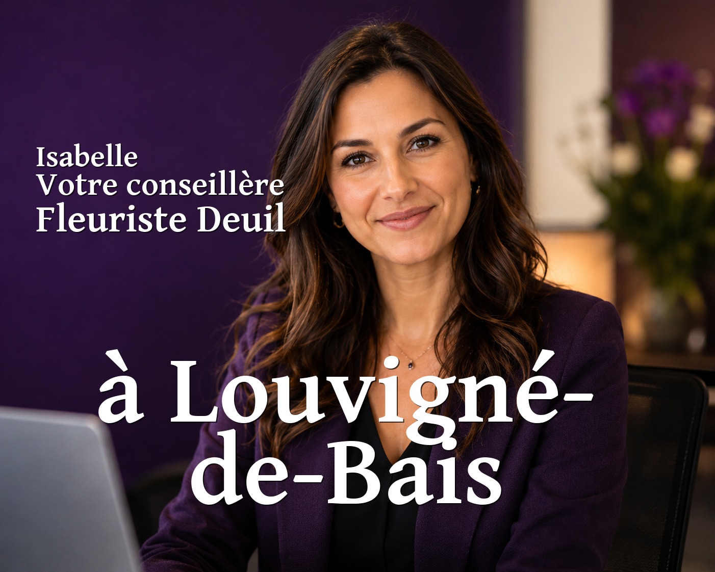 Isabelle, votre conseillère Fleuriste Deuil à Louvigné-de-Bais