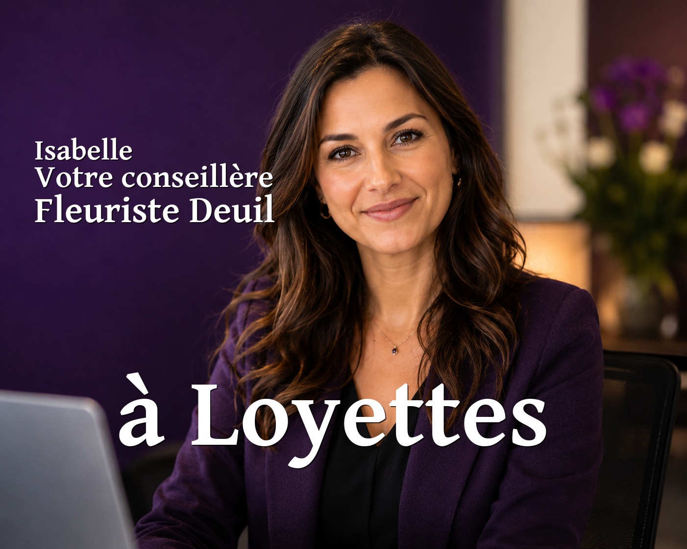 Isabelle, votre conseillère Fleuriste Deuil à Loyettes