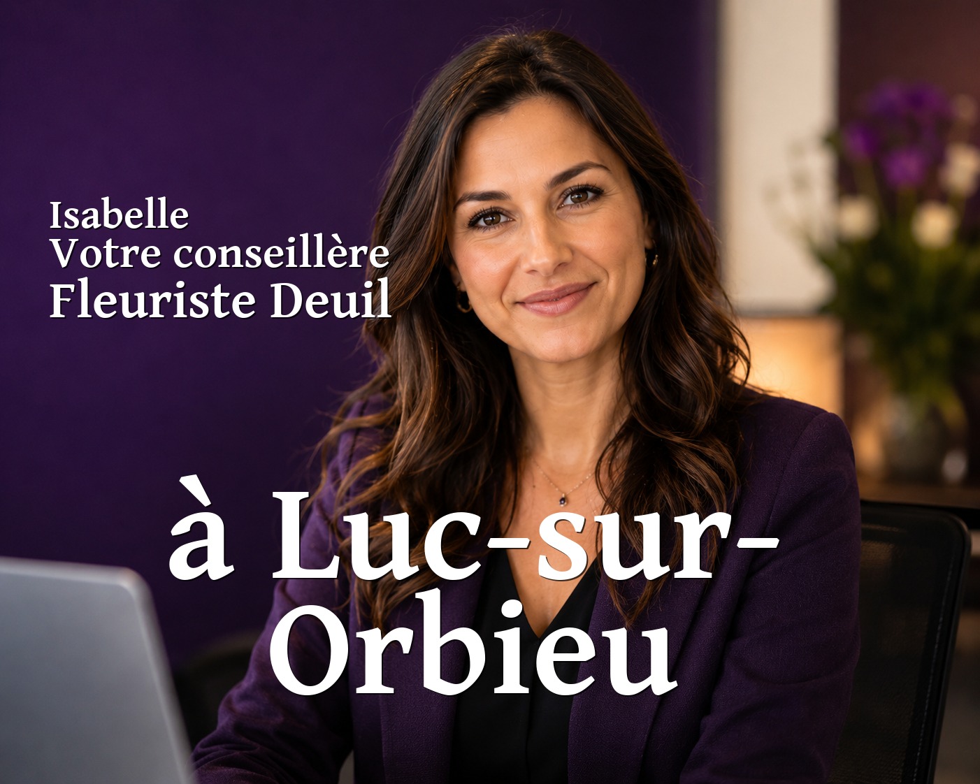Isabelle, votre conseillère Fleuriste Deuil à Luc-sur-Orbieu