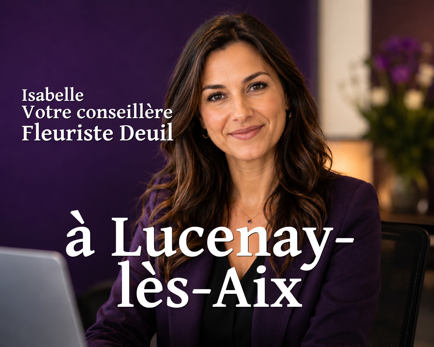 Isabelle, votre conseillère Fleuriste Deuil à Lucenay-lès-Aix