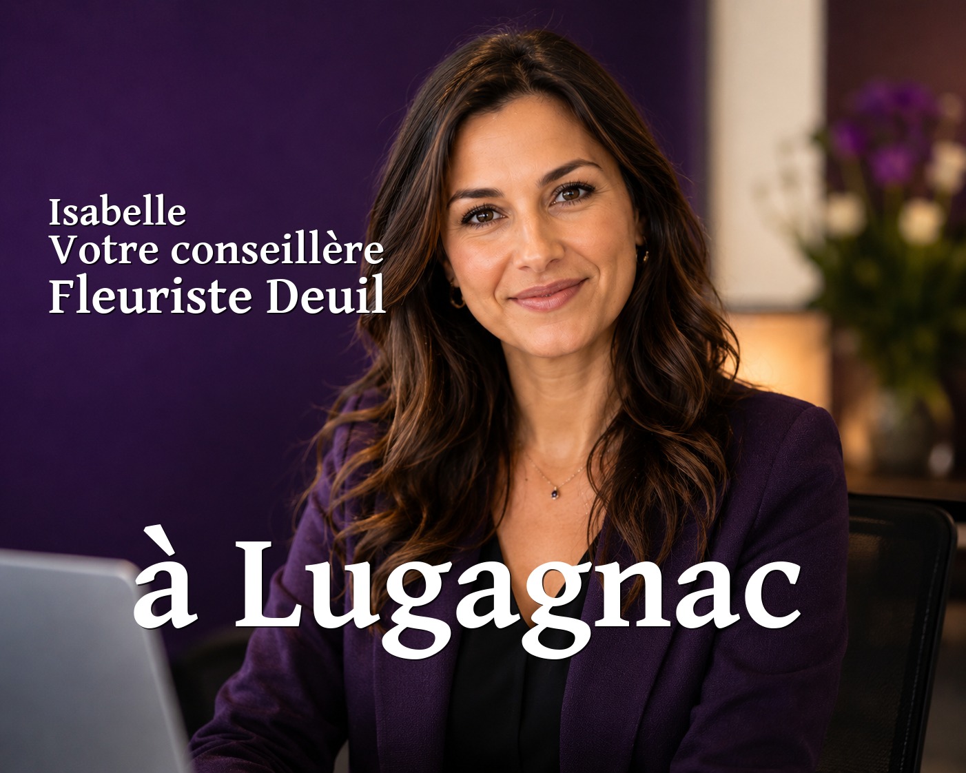 Isabelle, votre conseillère Fleuriste Deuil à Lugagnac