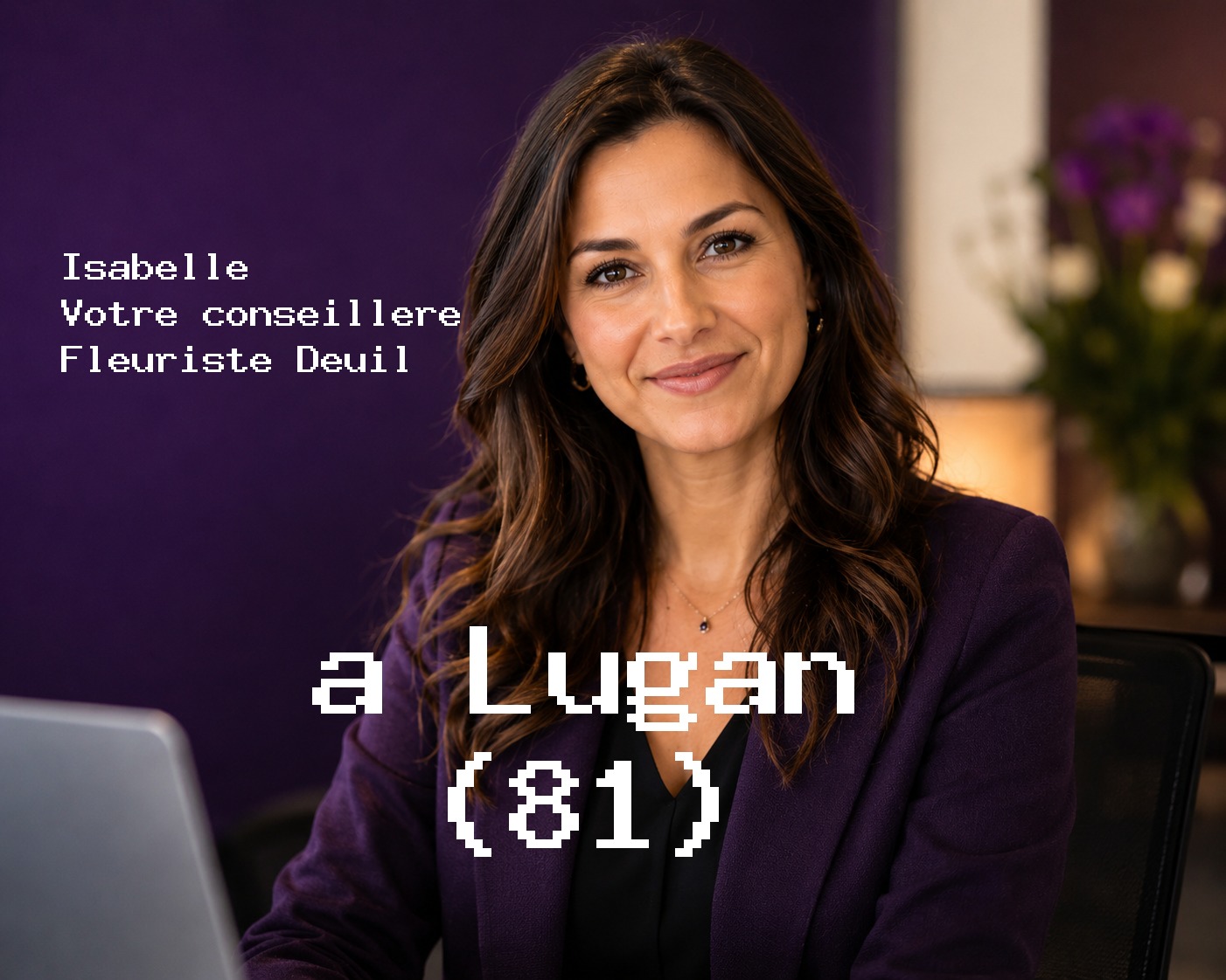Isabelle, votre conseillère Fleuriste Deuil à Lugan (81)