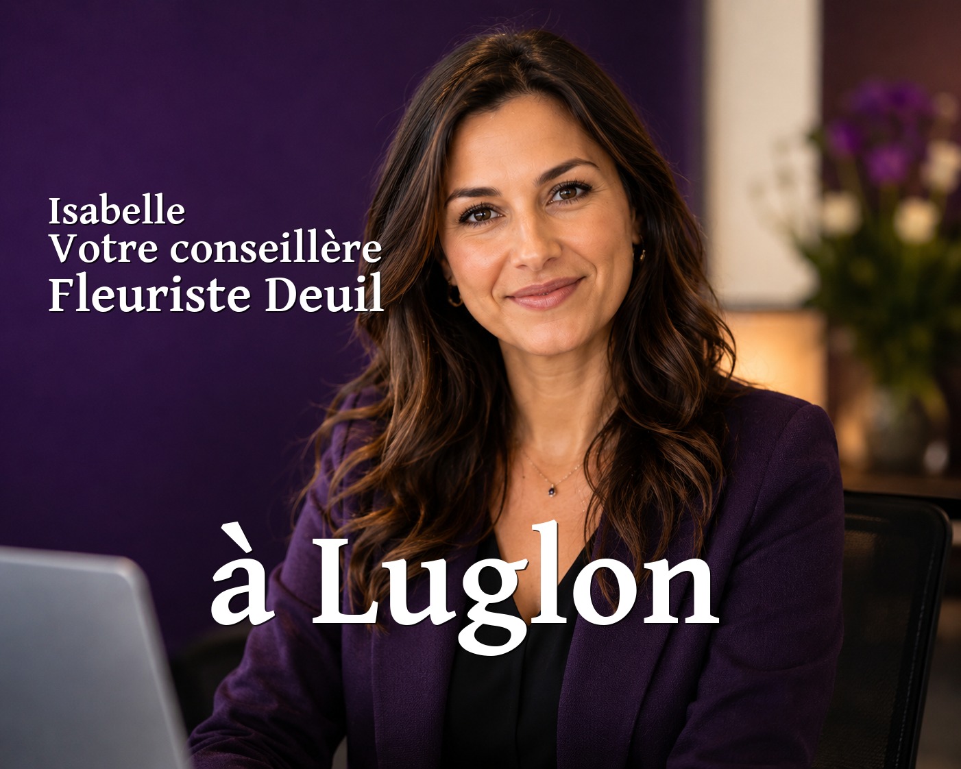 Isabelle, votre conseillère Fleuriste Deuil à Luglon