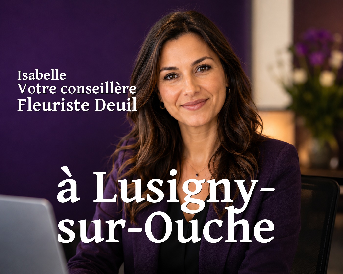 Isabelle, votre conseillère Fleuriste Deuil à Lusigny-sur-Ouche