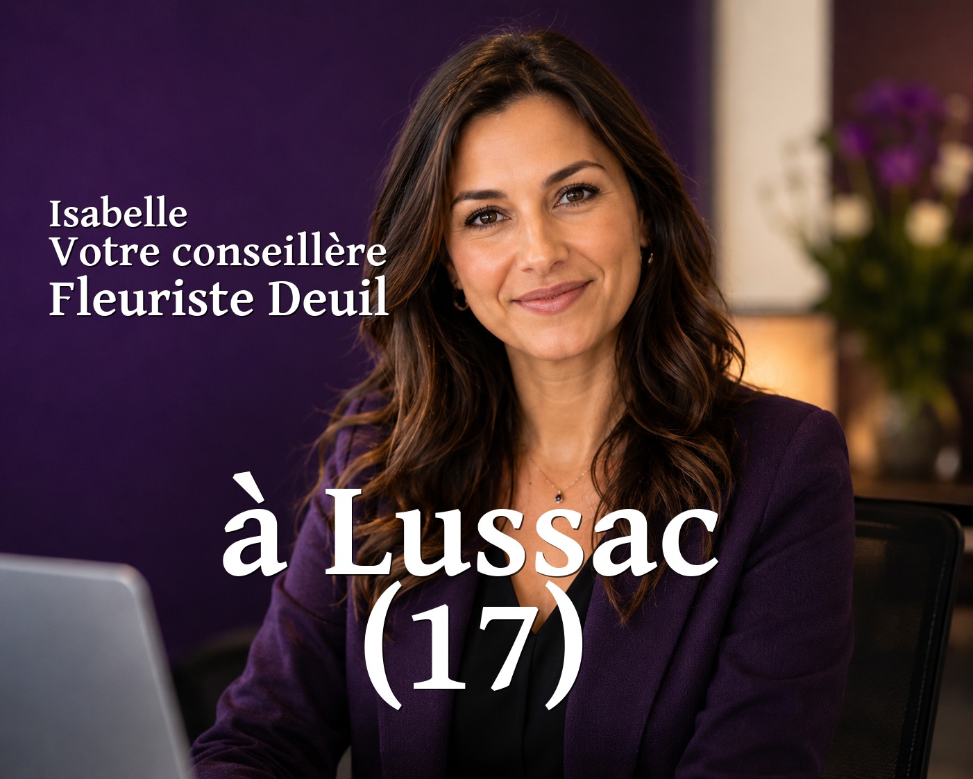 Isabelle, votre conseillère Fleuriste Deuil à Lussac (17)