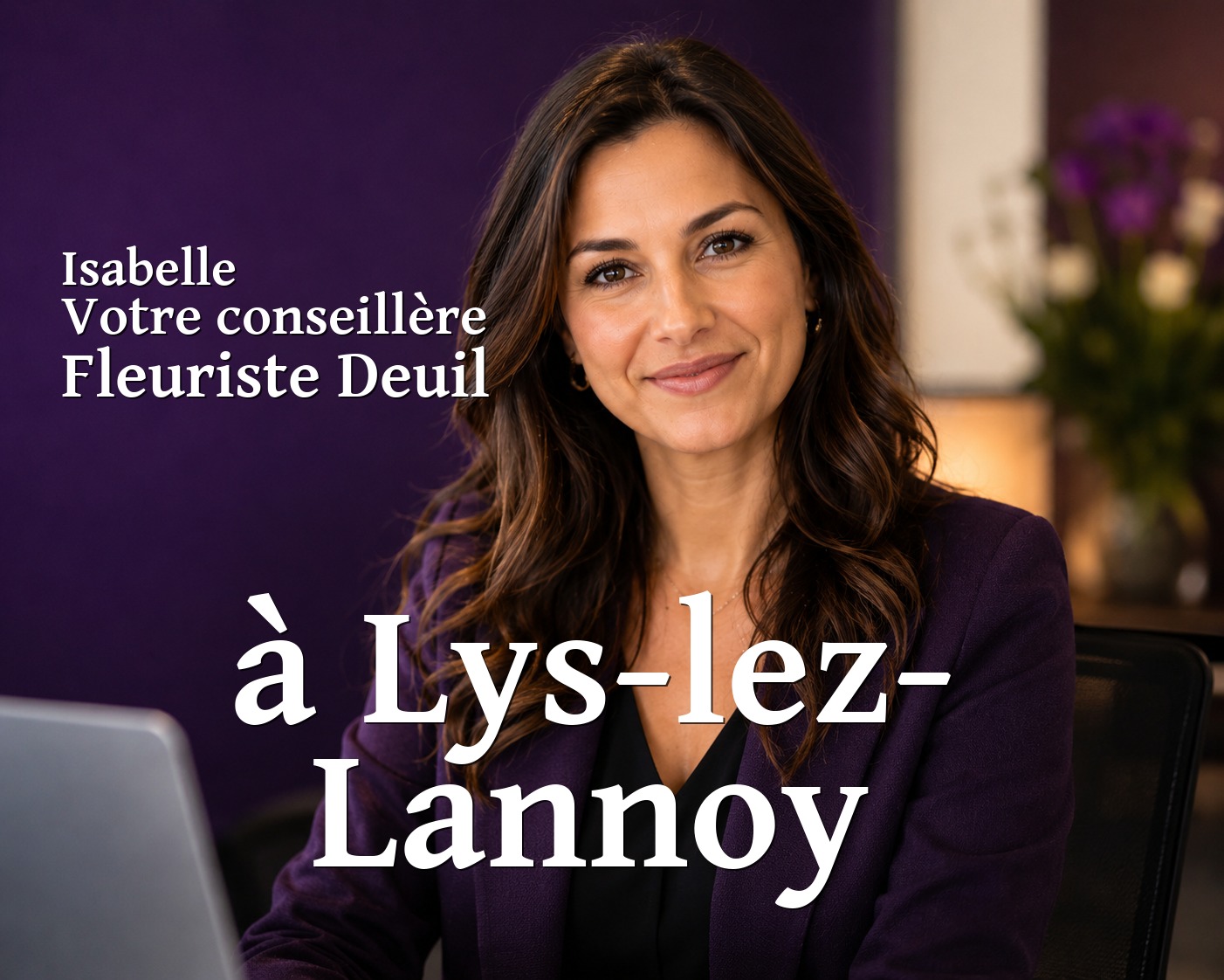 Isabelle, votre conseillère Fleuriste Deuil à Lys-lez-Lannoy