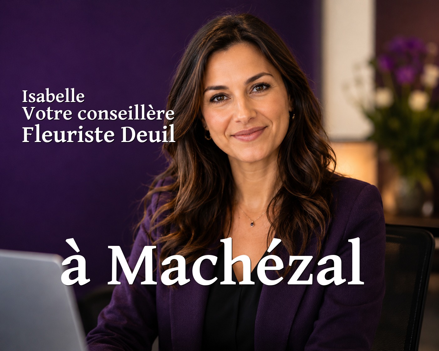 Isabelle, votre conseillère Fleuriste Deuil à Machézal
