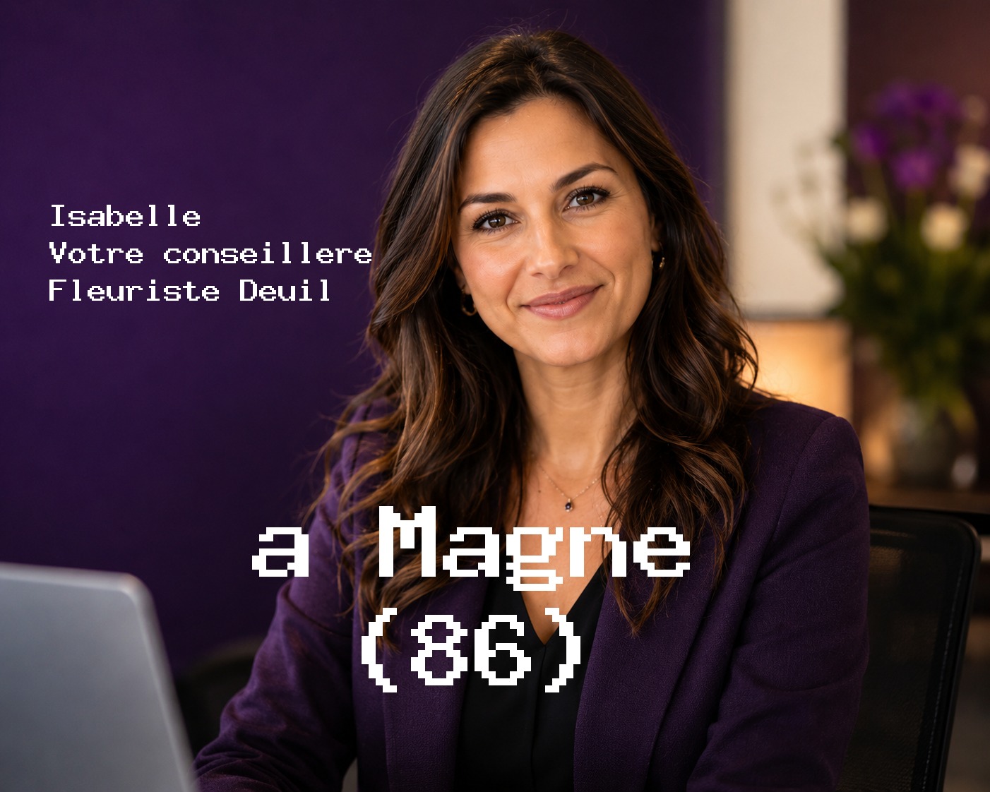 Isabelle, votre conseillère Fleuriste Deuil à Magné (86)