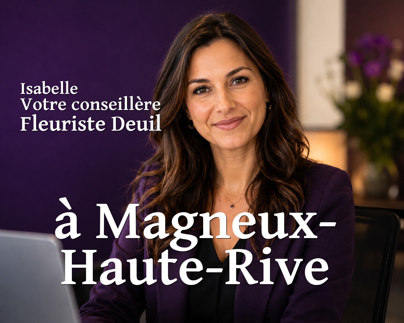 Isabelle, votre conseillère Fleuriste Deuil à Magneux-Haute-Rive