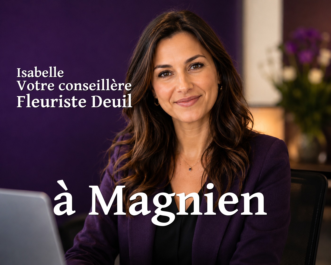 Isabelle, votre conseillère Fleuriste Deuil à Magnien