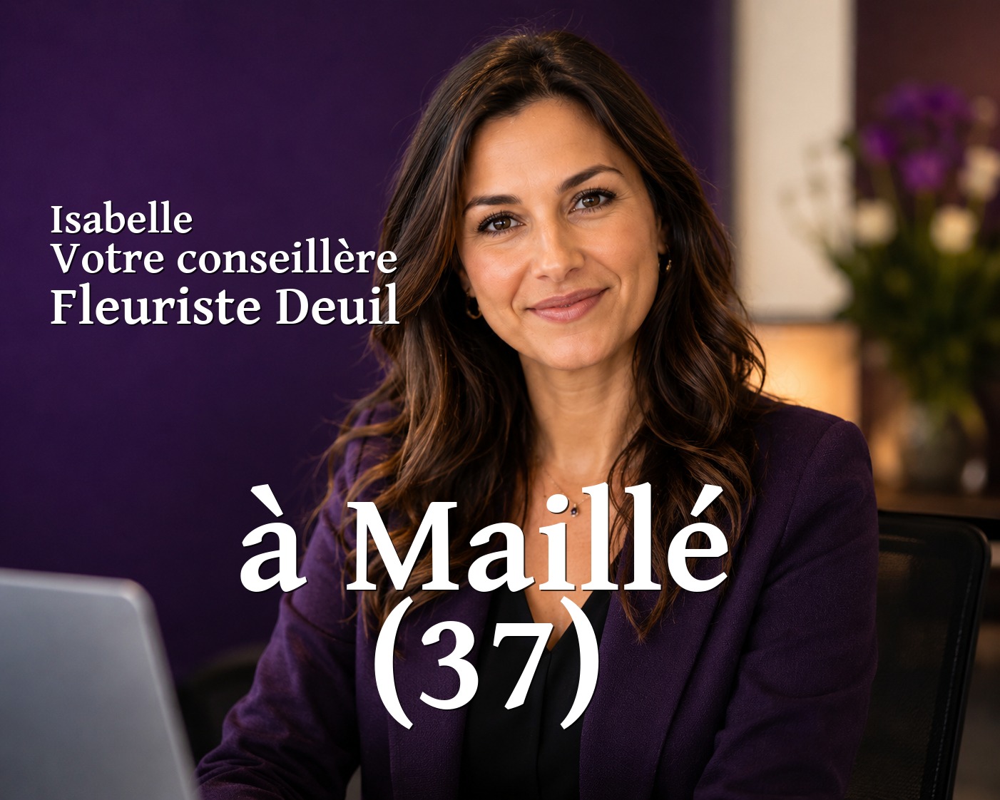 Isabelle, votre conseillère Fleuriste Deuil à Maillé (37)