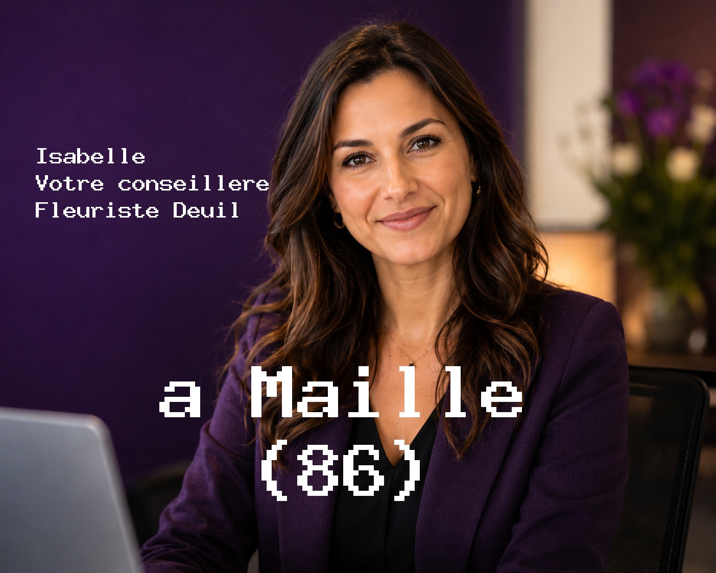 Isabelle, votre conseillère Fleuriste Deuil à Maillé (86)