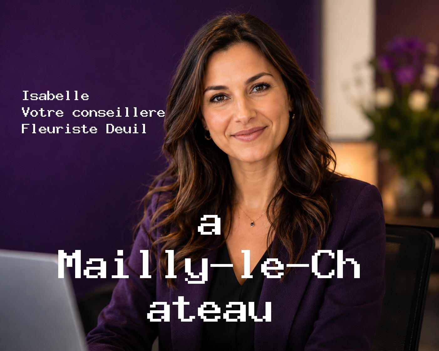 Isabelle, votre conseillère Fleuriste Deuil à Mailly-le-Château