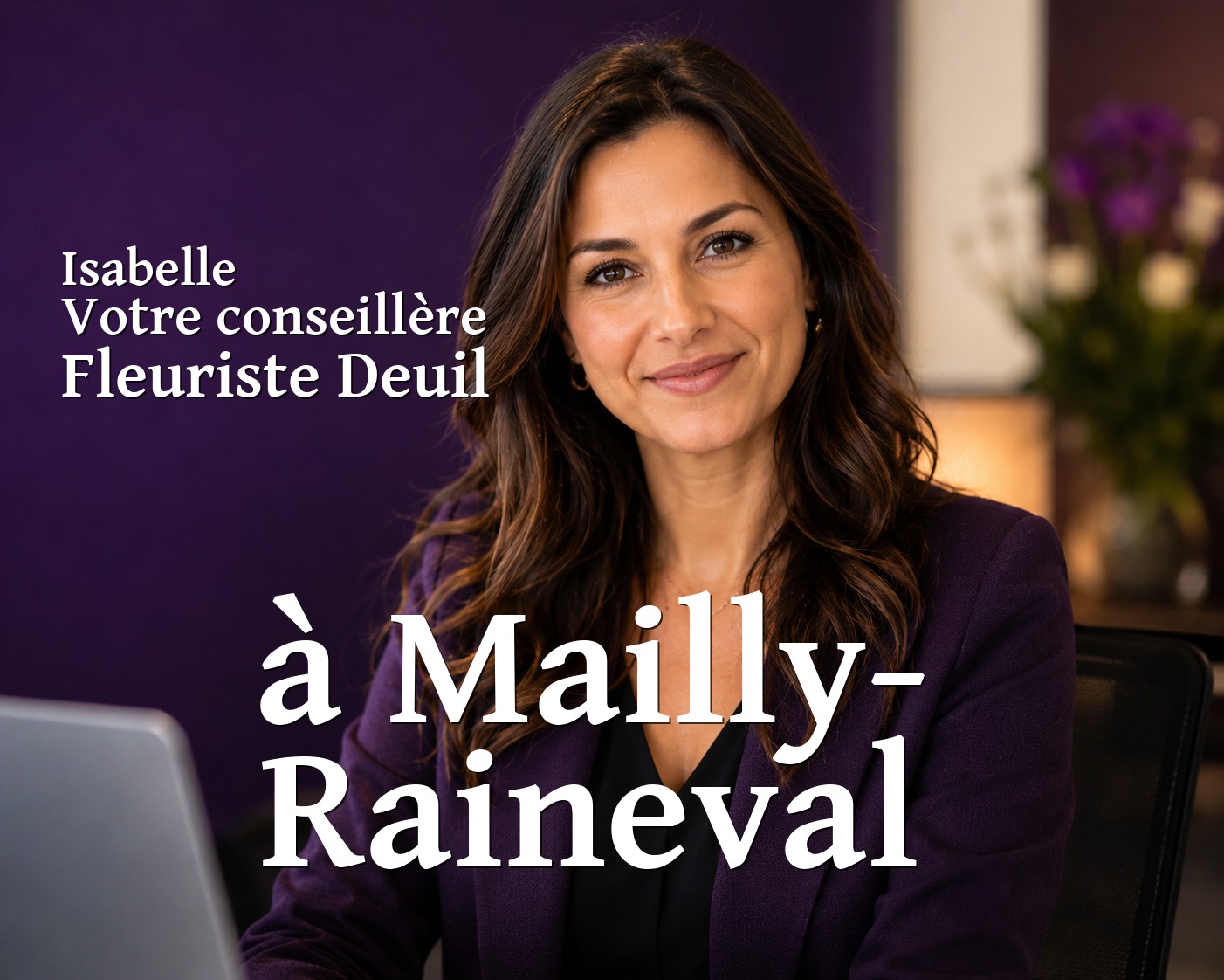 Isabelle, votre conseillère Fleuriste Deuil à Mailly-Raineval