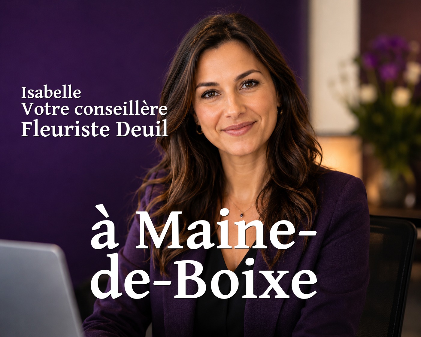 Isabelle, votre conseillère Fleuriste Deuil à Maine-de-Boixe