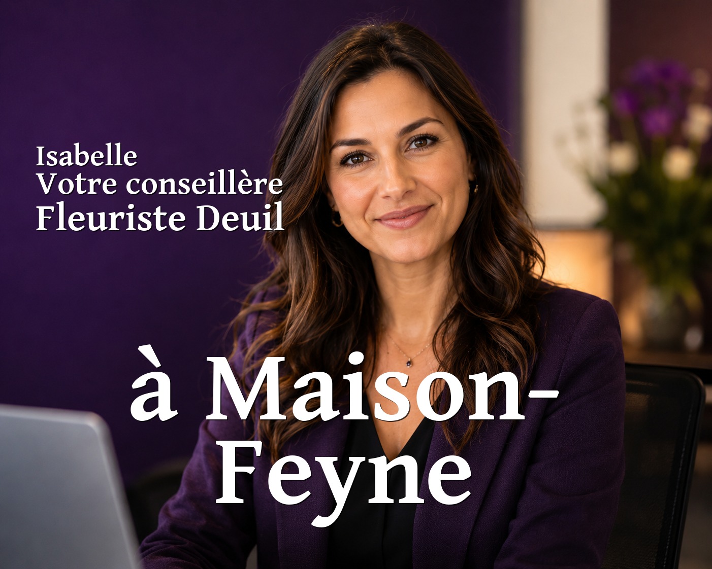 Isabelle, votre conseillère Fleuriste Deuil à Maison-Feyne