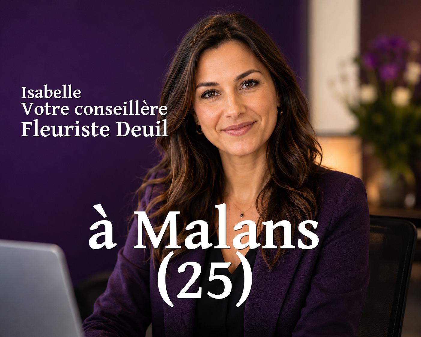 Isabelle, votre conseillère Fleuriste Deuil à Malans (25)