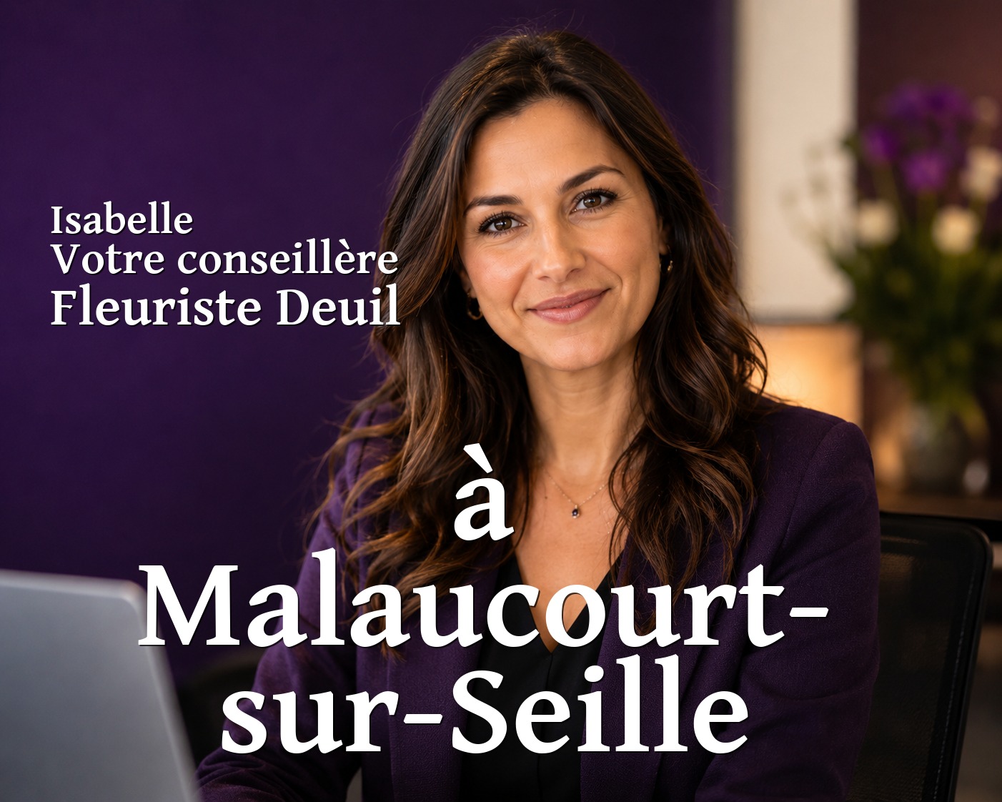 Isabelle, votre conseillère Fleuriste Deuil à Malaucourt-sur-Seille