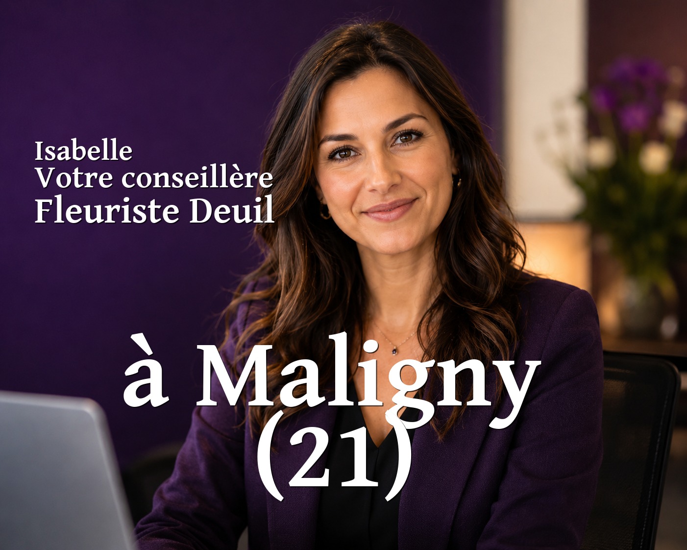Isabelle, votre conseillère Fleuriste Deuil à Maligny (21)