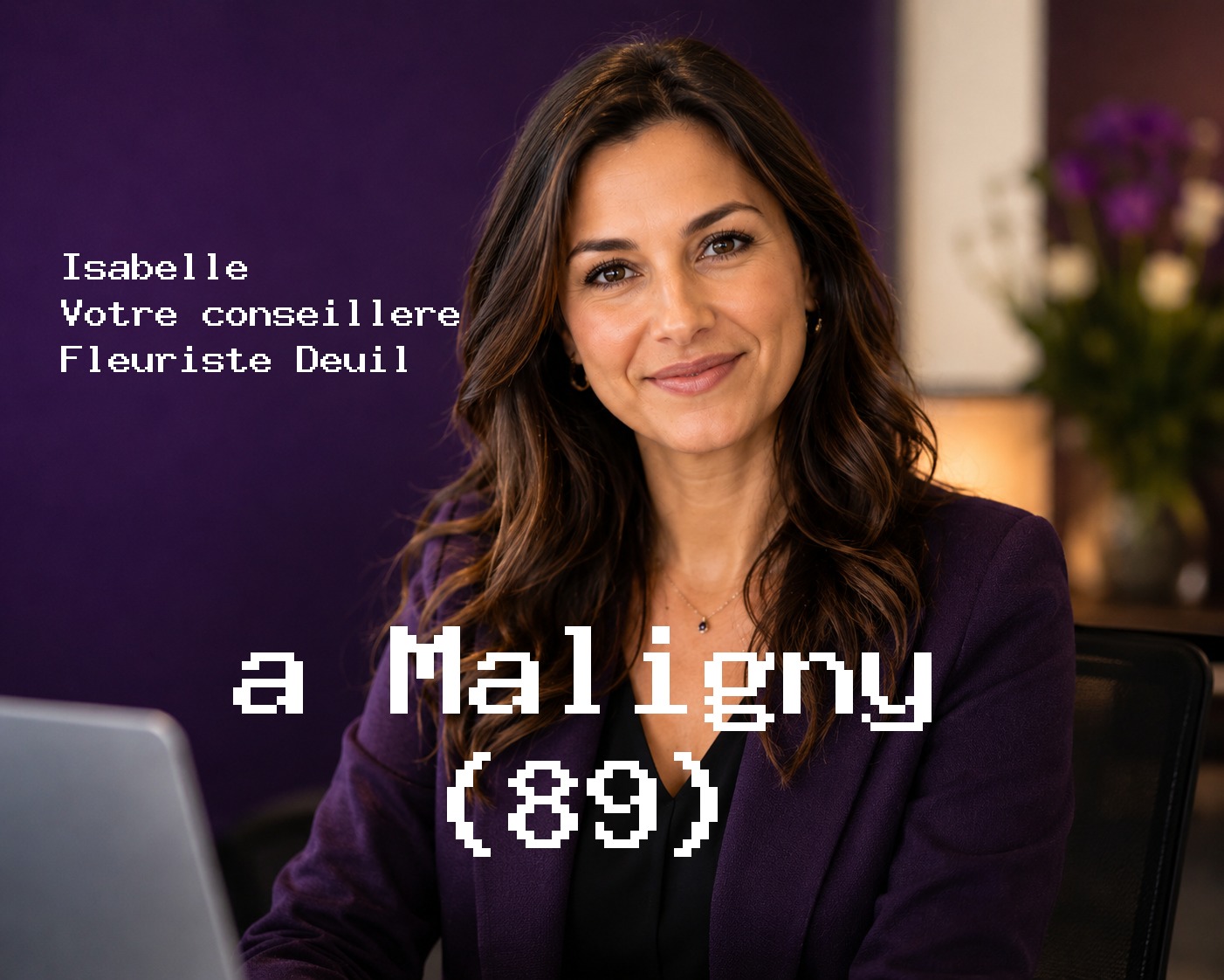 Isabelle, votre conseillère Fleuriste Deuil à Maligny (89)
