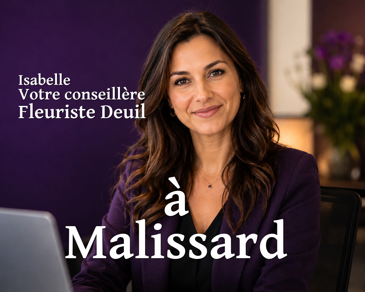 Isabelle, votre conseillère Fleuriste Deuil à Malissard