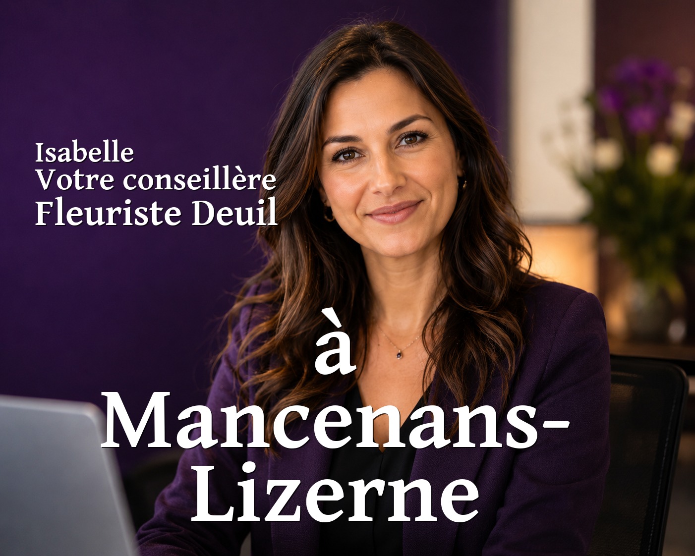 Isabelle, votre conseillère Fleuriste Deuil à Mancenans-Lizerne