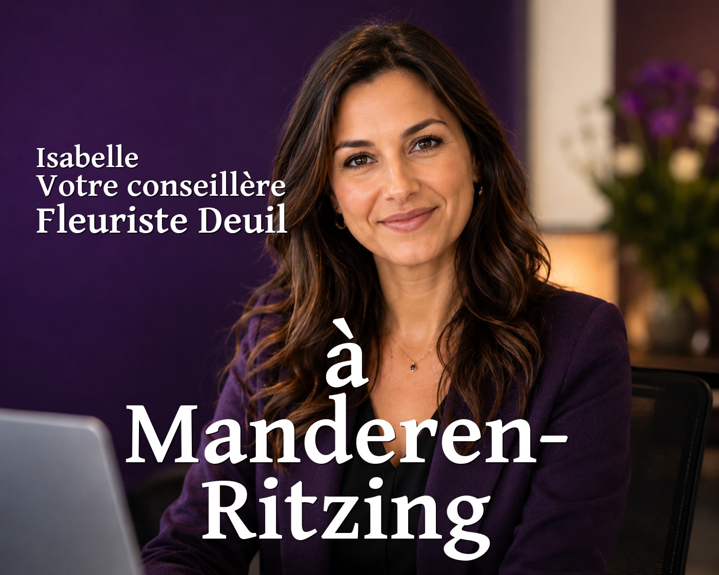 Isabelle, votre conseillère Fleuriste Deuil à Manderen-Ritzing