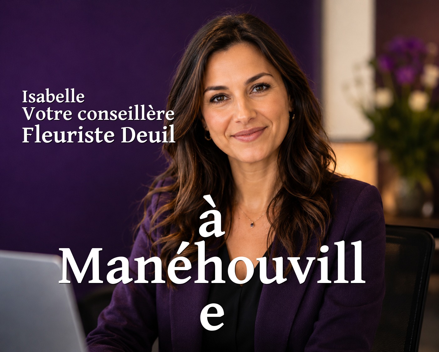Isabelle, votre conseillère Fleuriste Deuil à Manéhouville