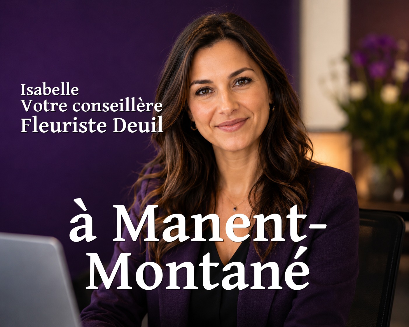 Isabelle, votre conseillère Fleuriste Deuil à Manent-Montané