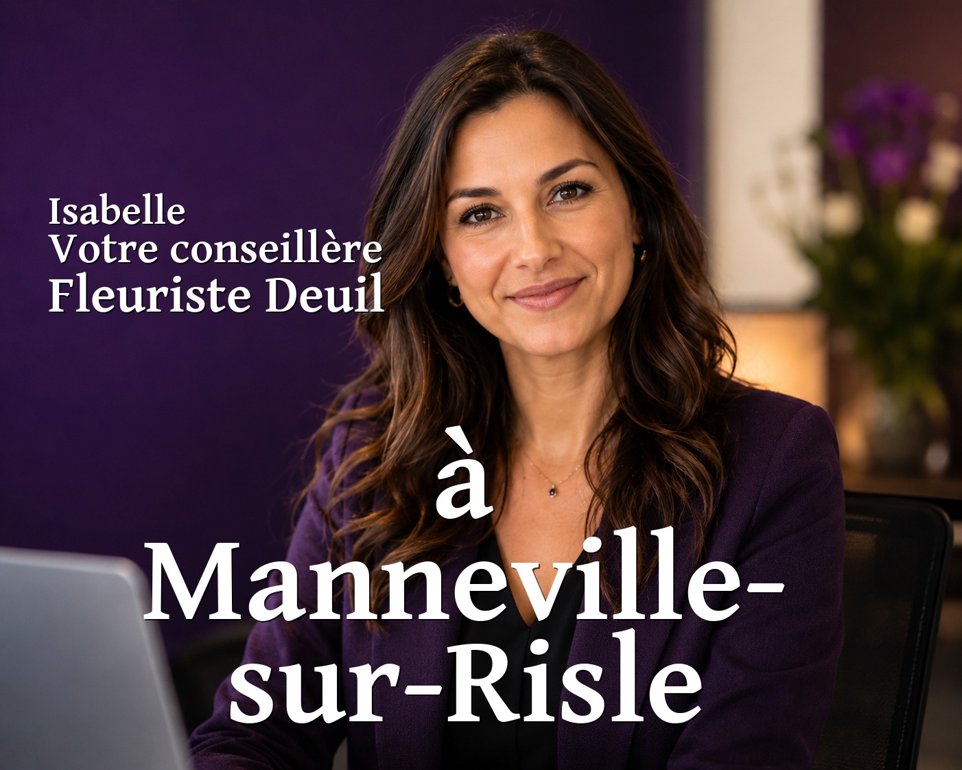 Isabelle, votre conseillère Fleuriste Deuil à Manneville-sur-Risle