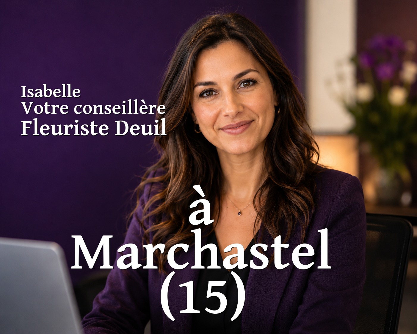 Isabelle, votre conseillère Fleuriste Deuil à Marchastel (15)