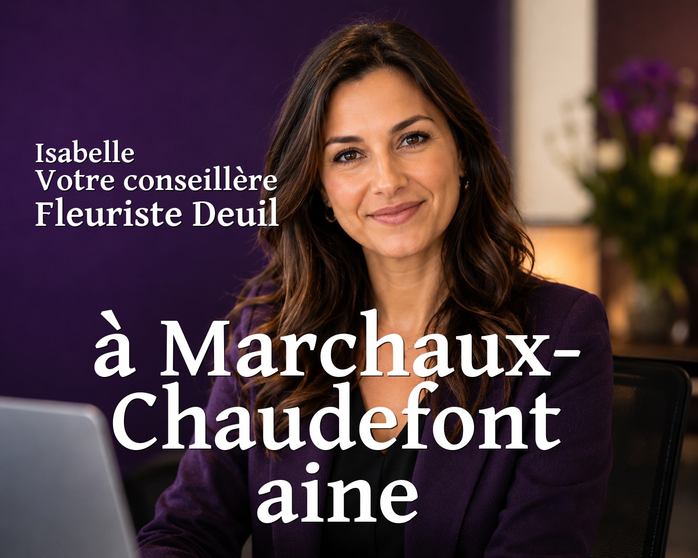 Isabelle, votre conseillère Fleuriste Deuil à Marchaux-Chaudefontaine