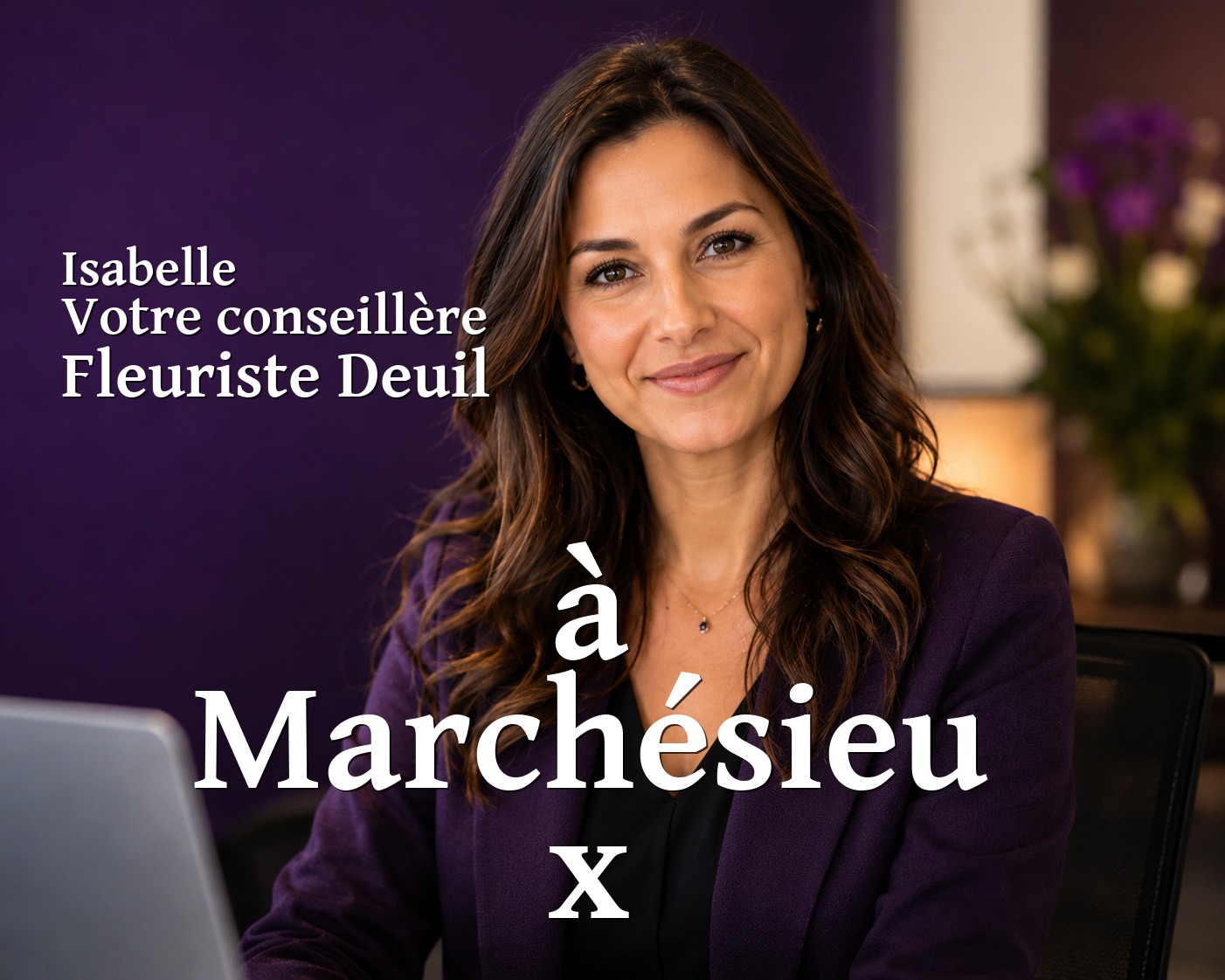 Isabelle, votre conseillère Fleuriste Deuil à Marchésieux