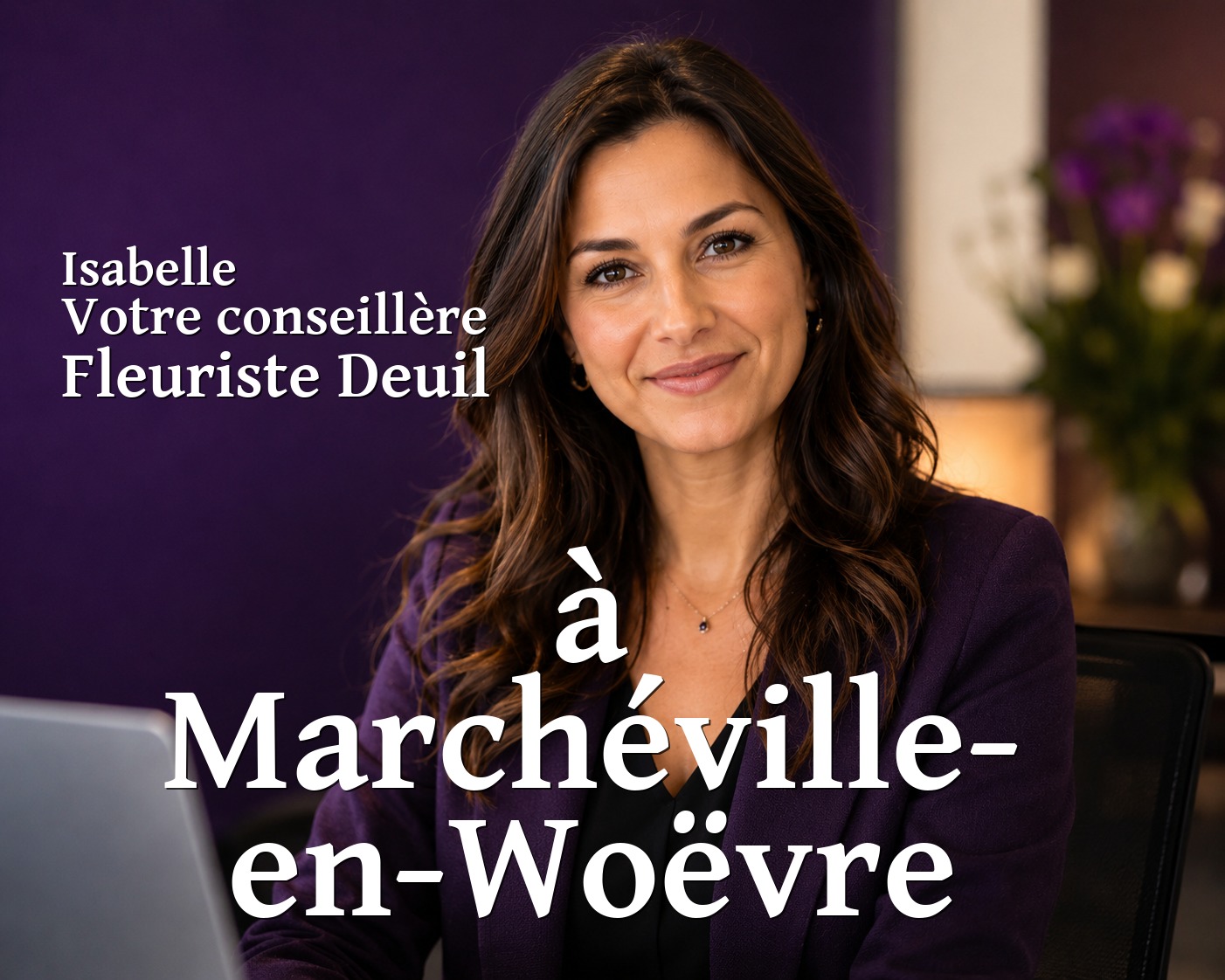 Isabelle, votre conseillère Fleuriste Deuil à Marchéville-en-Woëvre