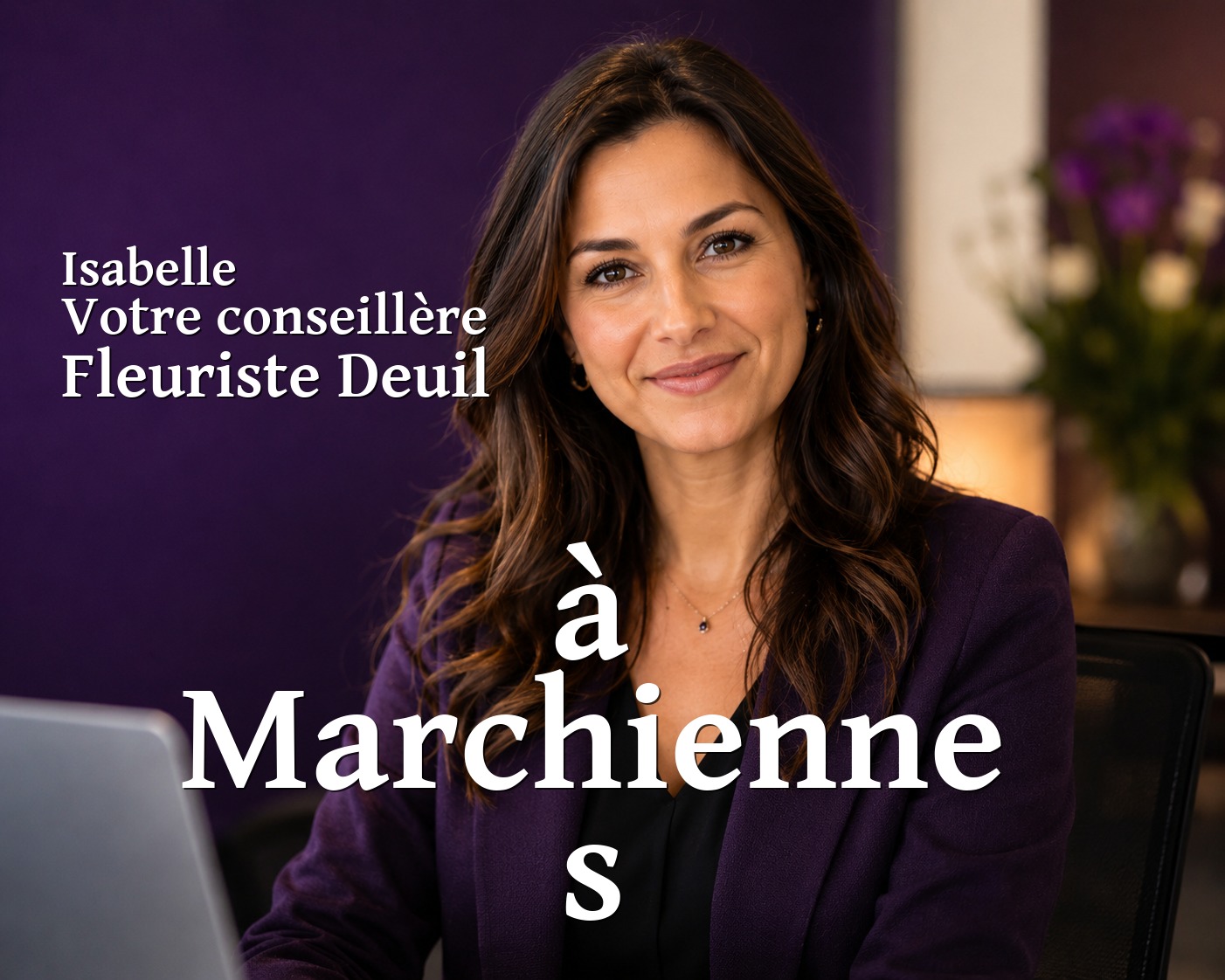 Isabelle, votre conseillère Fleuriste Deuil à Marchiennes