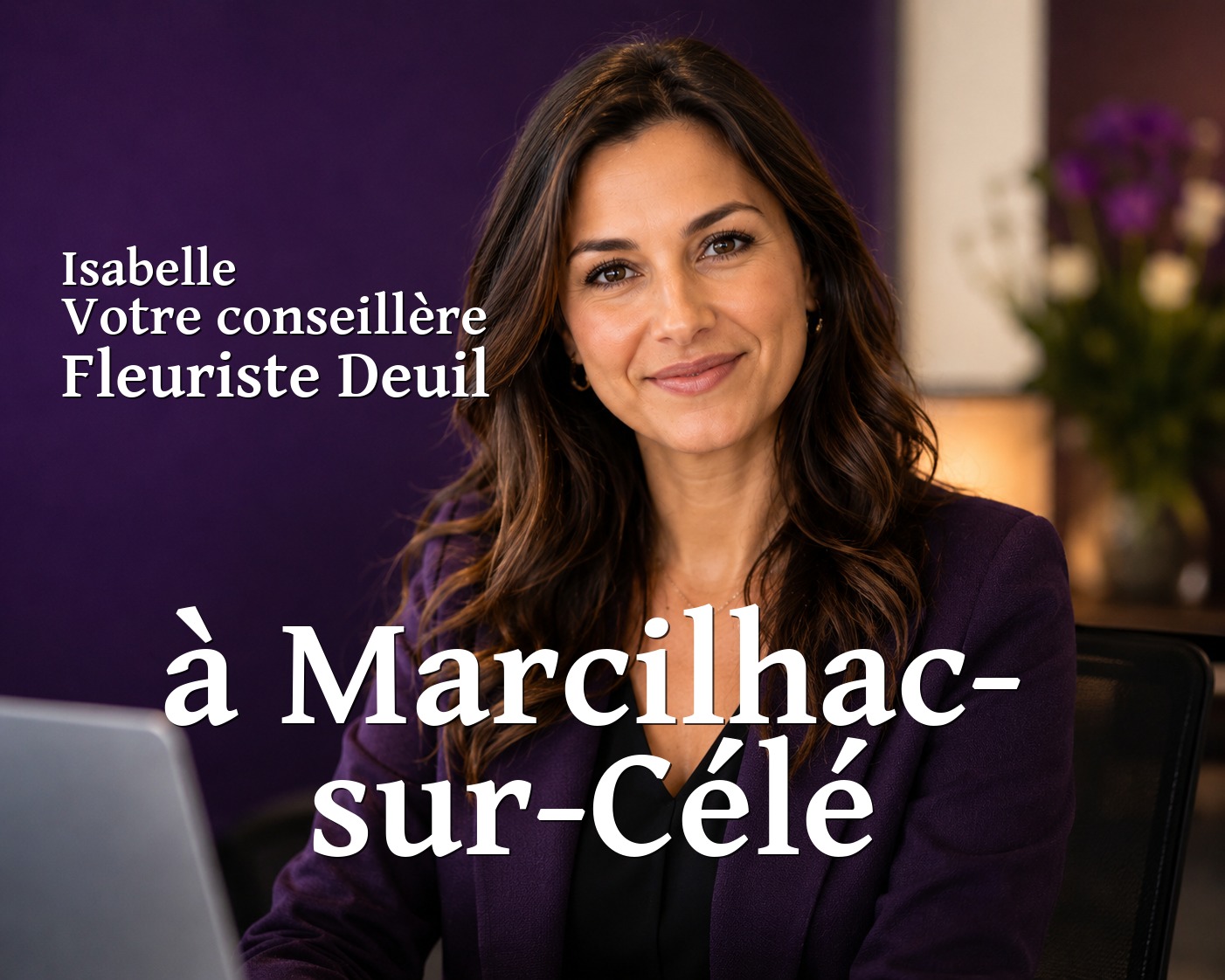 Isabelle, votre conseillère Fleuriste Deuil à Marcilhac-sur-Célé