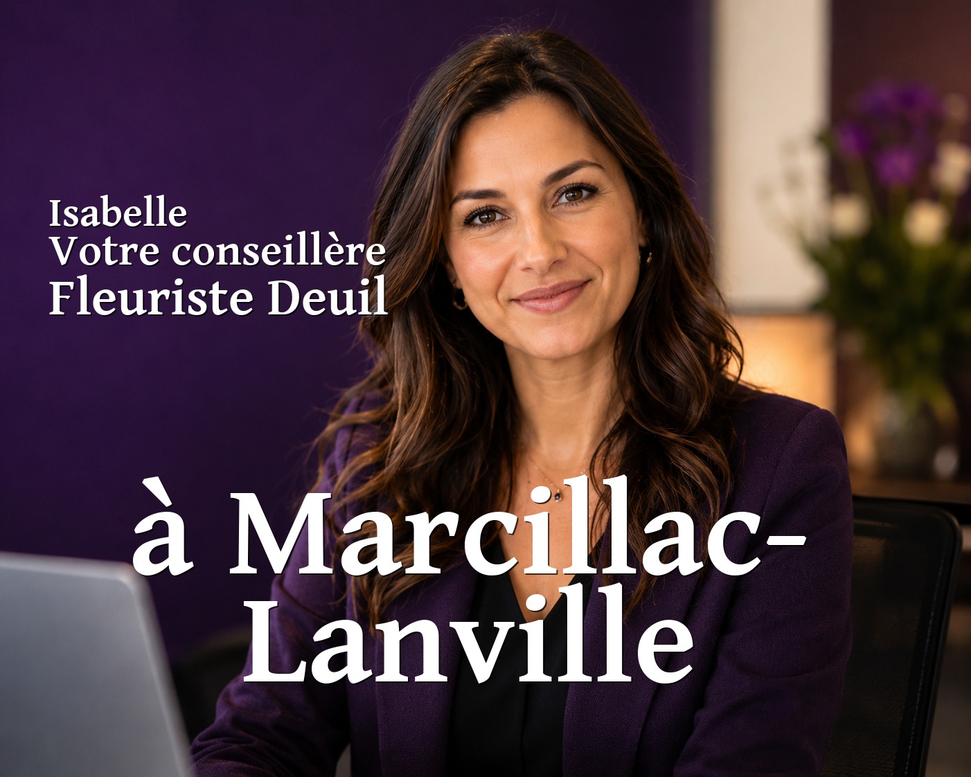 Isabelle, votre conseillère Fleuriste Deuil à Marcillac-Lanville